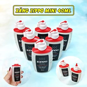 XĂNG ZIPPO MINI 40ML (VÒI GẬP)